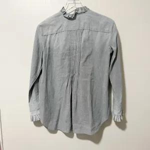 Rebecca Taylor LA VIE Striped Top Ruffle‎ Trim thumbnail 5