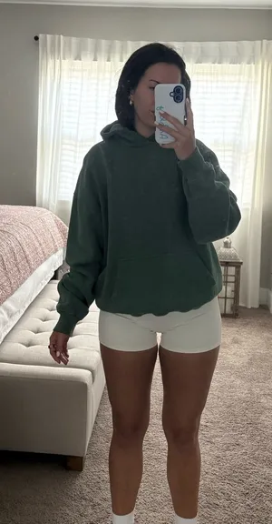 Abercrombie Green Hoodie thumbnail 1