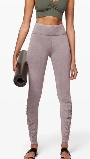 Lululemon Half Moon Inner Glow Tight 28" Leggings Size 8 thumbnail 1