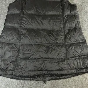 J. Jill Womens Black Down Puffer Vest‎ Quilted Sherpa Lined Mock Neck XL thumbnail 12