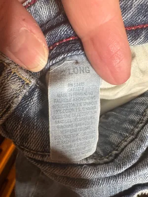 American Eagle Hipster Flare Jeans Y2K Low Rise Light Wash Raw Hem Size 2 Long thumbnail 8