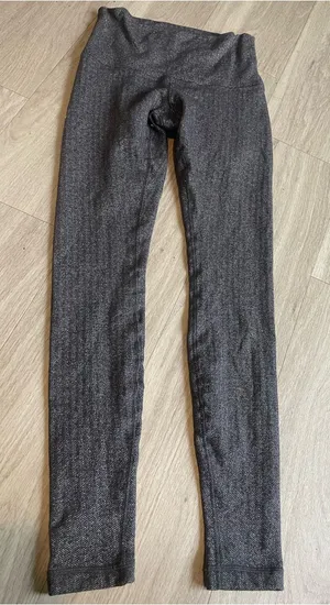 lululemon athletica Heathered Charcoal Gray High-Rise Leggings thumbnail 1