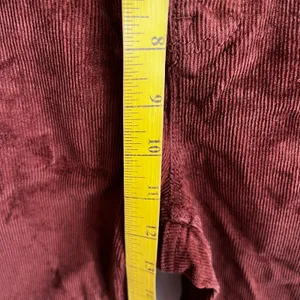 Old Navy Brown Corduroy Pants Womens Size 4‎ Higher High Rise Flare 70s Retro thumbnail 5
