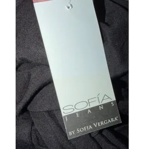 Sofia Jeans by Sofia‎ Vergara Black Ruffle Maxi Dress V-Neck Strap M NEW thumbnail 5