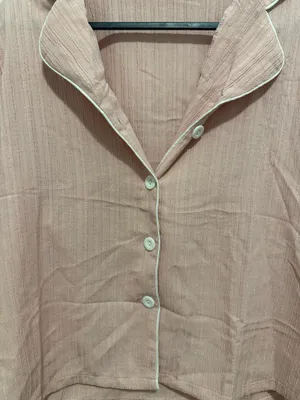 Two Piece Button PJ Set  thumbnail 4