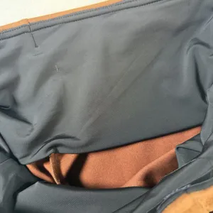 T Tahari Pants Womens Medium Brown‎ Faux Leather High Rise Stretch Pull On Slim thumbnail 7