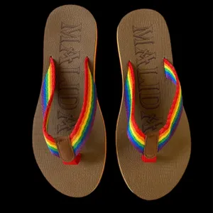 Malida Rainbow Colors Sandals‎ Size 8.5 thumbnail 6