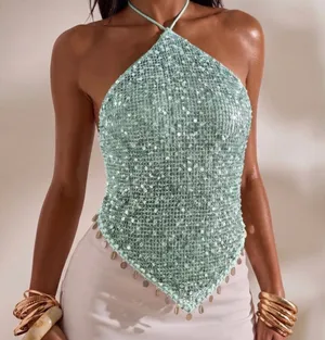 Halter Shein Top thumbnail 1