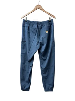 Carhartt Force Cross-Flex Modern Fit Joggers Scrub Pants Blue Womens Medium NEW thumbnail 3