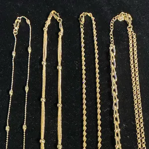 Gold Flower Pendant Necklace 18” thumbnail 8