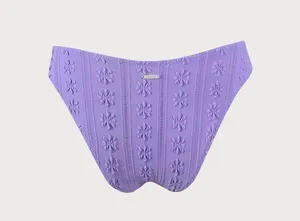 BERLOOK Purple Jacquard Bikini Bottom ONLY 11 thumbnail 6