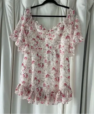 NWT hello molly just a taste dress floral thumbnail 6