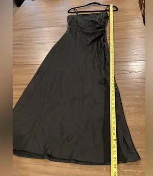 House of Harlow Revolve 1960 Satin style ruched Slip strappy sleeveless Dress S thumbnail 7