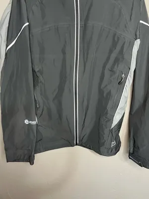 REI Women’s‎ Event Waterproof Gray Lightweight Windbreaker Jacket thumbnail 4