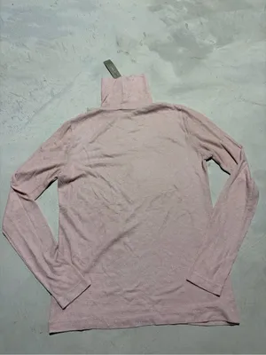J. Crew NWT Women's Lightweight Turtleneck Long Sleeve Top pink small thumbnail 8