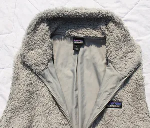 Patagonia Women's Los Gatos Fleece Vest Full Zip Large Deep Pile Gray thumbnail 4