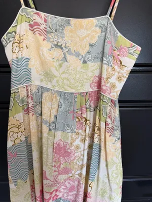 MINKPINK Floral Patchwork Midi Dress XS Cottagecore Boho thumbnail 5