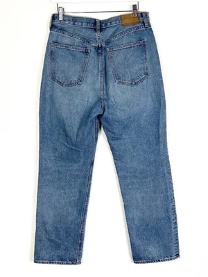 Aritzia Denim Forum Cotton The Joni High Rise Loose Denim Jeans Butter Mom SZ 29 thumbnail 2