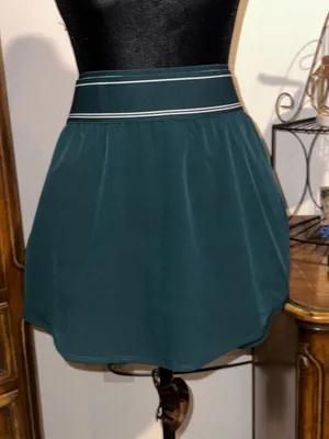 Avia Women's Active Skort with Curved Hem Deep Teal Size XL (16-18) thumbnail 1