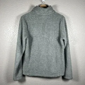 Patagonia Womens Los Gatos 1/4 Zip Fleece Pullover Size M Gray Outdoor 25235 thumbnail 8