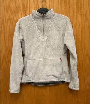 The North Face Oatmeal High Pile Fleece Quarter Zip Y2K 2009 S thumbnail 1