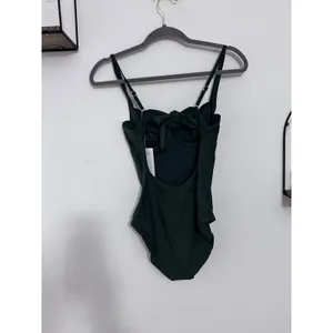 Net Quince Palm Green Italian Underwire One-Piece Swimsuit Size Small thumbnail 4