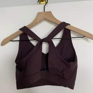 Oner Active Unified Layered Plum Brown Sports Bra XS Womens thumbnail 3