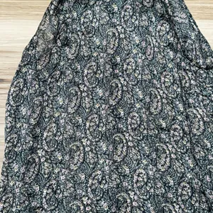 Elan Silky Floral Tie Halter Tank Top Women’s Medium thumbnail 2