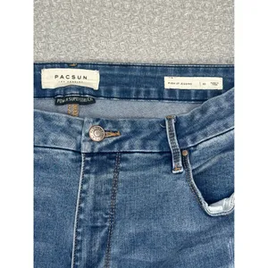 PacSun Push‎ Up Jegging Women's Size 30 Blue Denim Power Super Stretch Jeans thumbnail 3