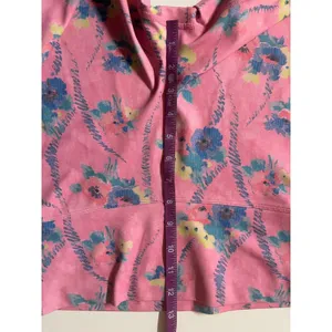 LoveShackFancy x Beach Riot Pink Floral Biker Shorts NWOT Size L thumbnail 9