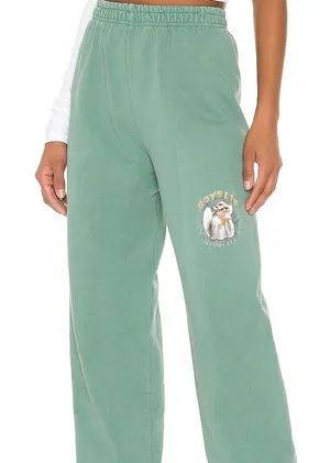 Boys Lie green sweatpants in a size small! thumbnail 1