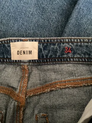 Sézane Blue Denim Cropped Ankle Jeans thumbnail 4