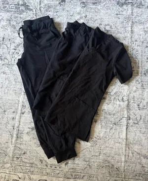 Med Couture Black Jogger 3 piece scrub set thumbnail 1
