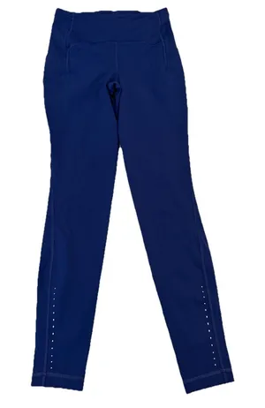lululemon‎ Swift Speed HR leggings 28" in BR Psychic Blue sz 6 $128 thumbnail 1