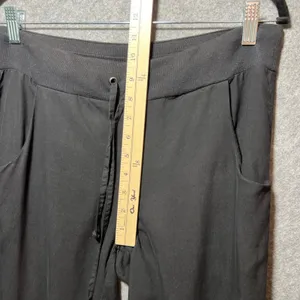 Threads‎ Saks Fifth Avenue Womens Black 100% Silk Jogger Pants Drawstring Small thumbnail 5