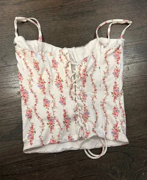 Floral Edikted Corset thumbnail 1