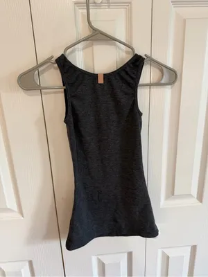 Lunya Basic Sleep Tank Charcoal Grey Size Small Gray thumbnail 2