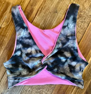 PINK Reversible Bralette thumbnail 1
