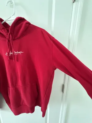 Hollister Must-Have Collection Red Hoodie Size M thumbnail 5