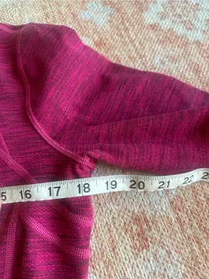 Lululemon Define Jacket Diamond Jacquard Berry Rumble Jewelled Magenta 10 W4100S thumbnail 6