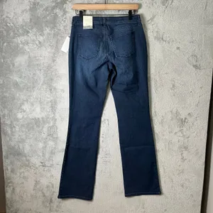 Style & Co Curvy Straight‎ Leg Jeans Low Rise 4L New Blue Cowboy Rodeo thumbnail 4