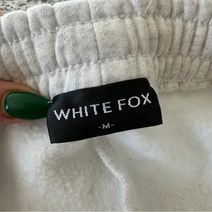 WHITE FOX Limited Edition 4th Edition Lounge Sweat Shorts in Smoke Grey Sz. M thumbnail 9