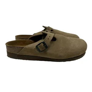 Naot Spring Clog‎ Taupe Suede Backless Tan Beige Size 41 US 10 10.5 thumbnail 8