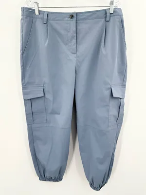 Halara NEW Women's Light‎ Blue Cargo Jogger Pants Size XL thumbnail 1