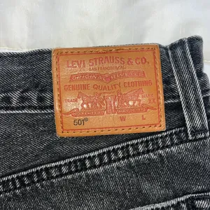 Black  501 denim shorts thumbnail 3