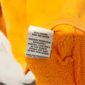 Lonely Ghost Size Medium‎ Text Me When You Get Home Orange Sweatshirt thumbnail 4