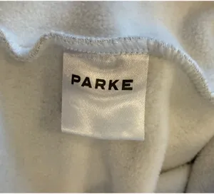 Parke Valentine's Varsity Mockneck - Classic Grey + Crimson thumbnail 4