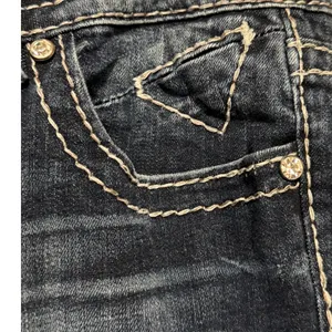 Vigoss Women's The New York Slim Boot Low Rise Blue Jeans Size 7/8 thumbnail 4