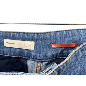 Anthropologie Pilcro Barrel Balloon Leg Jeans Blue Pleated Relaxed Fit Womens 30 thumbnail 5