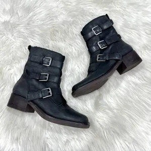 Lucky Brand Katriny Motorcycle Boot Sz 8.5 thumbnail 1